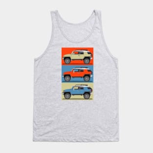 FJ Cruiser Pop Art Tank Top